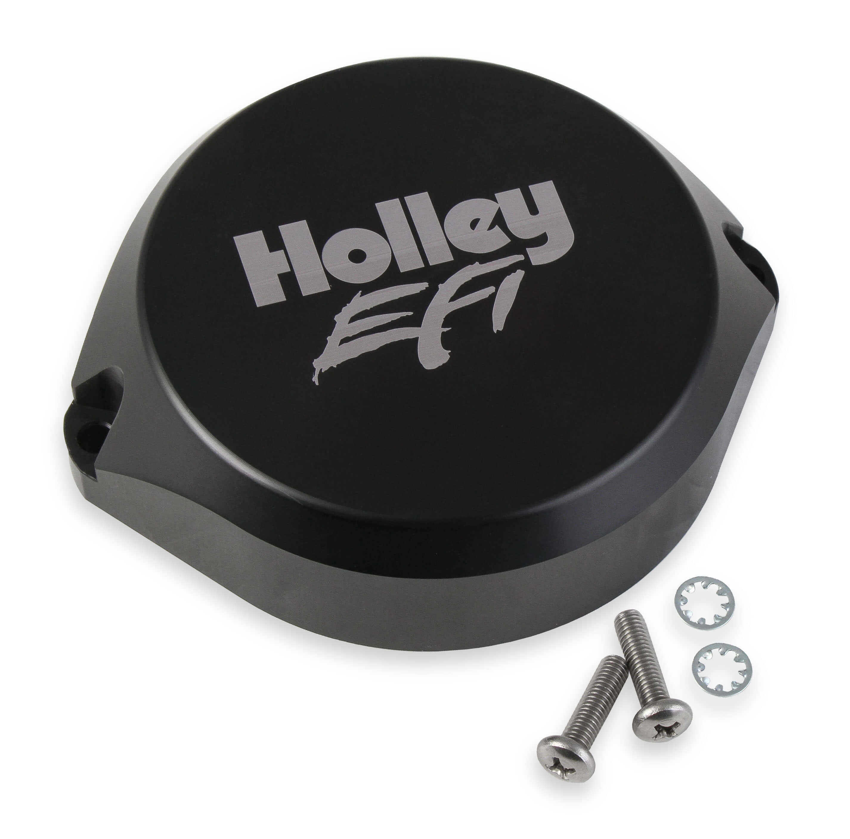 Holley 566-103 Distributor Cap for EFI Distributors, Black Plastic, Screw Down, Non-Vented