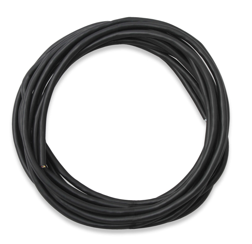 Holley 572-100 Shielded Cable 25 ft, 7-Conductor, 20/18 Gauge, Copper Wire with Plastic Insulation