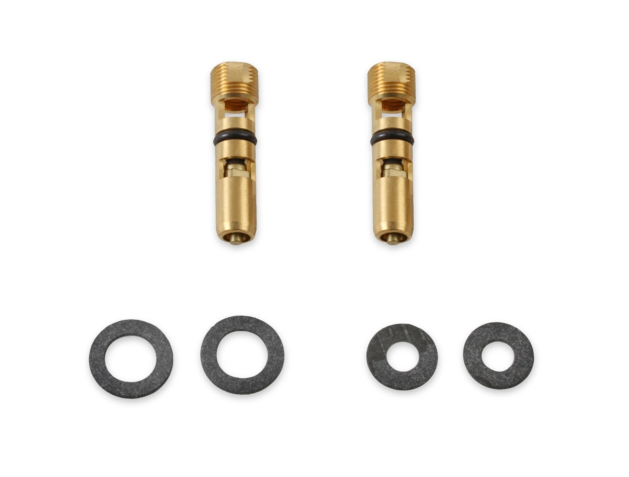 Holley 6-500-2 Needle and Seat Set for Carburetors, Adjustable, 0.110 Orifice, Steel Pair