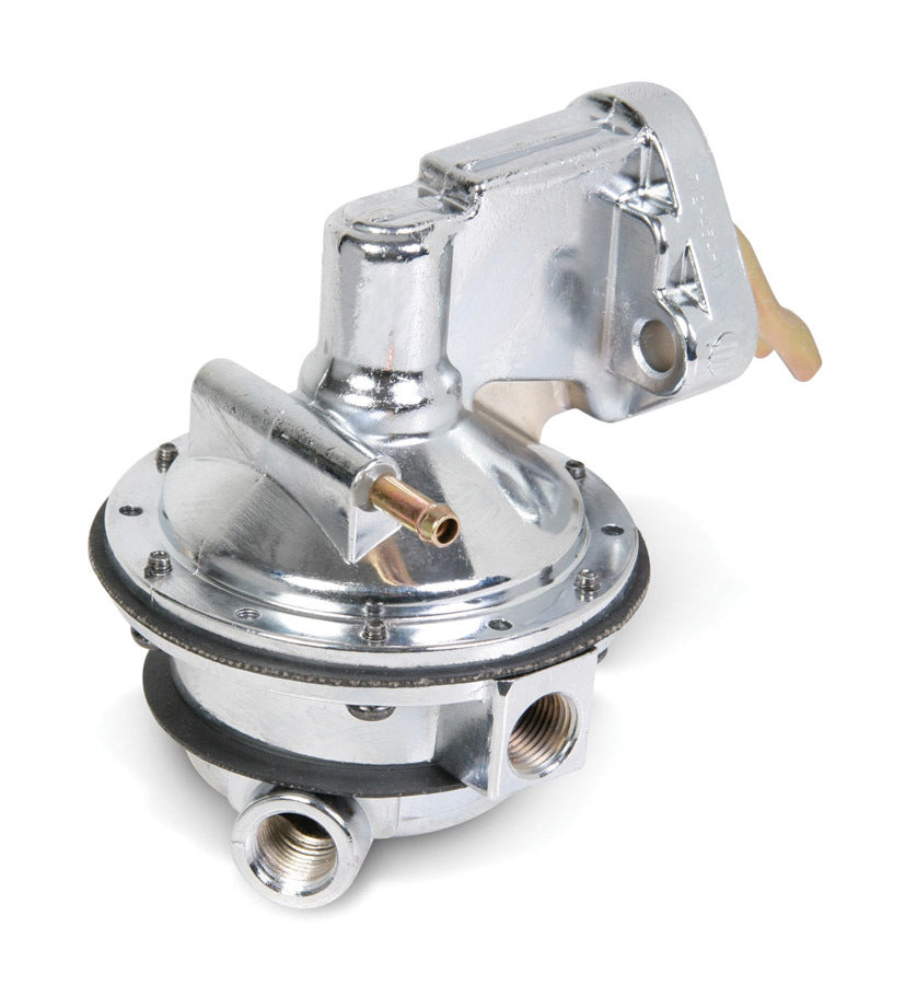 Holley BBC Marine Fuel Pump Part Number 712-454-13, Mechanical, 130 GPH, 7.5-9 PSI, Aluminum Finish