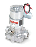 Holley 712-815-1 Electric Marine Fuel Pump, In-Line, 120 GPH at 9 PSI, 3/8 Inch NPT Female Inlet and Outlet, Black Finish