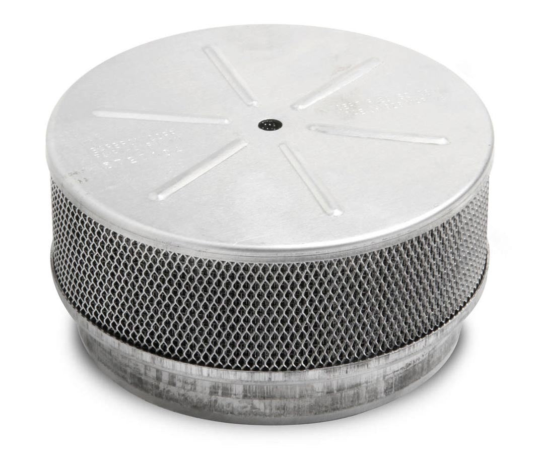 Holley 720-11 Flame Arrestor, 5.75 Inch Round, Aluminum, Marine Series