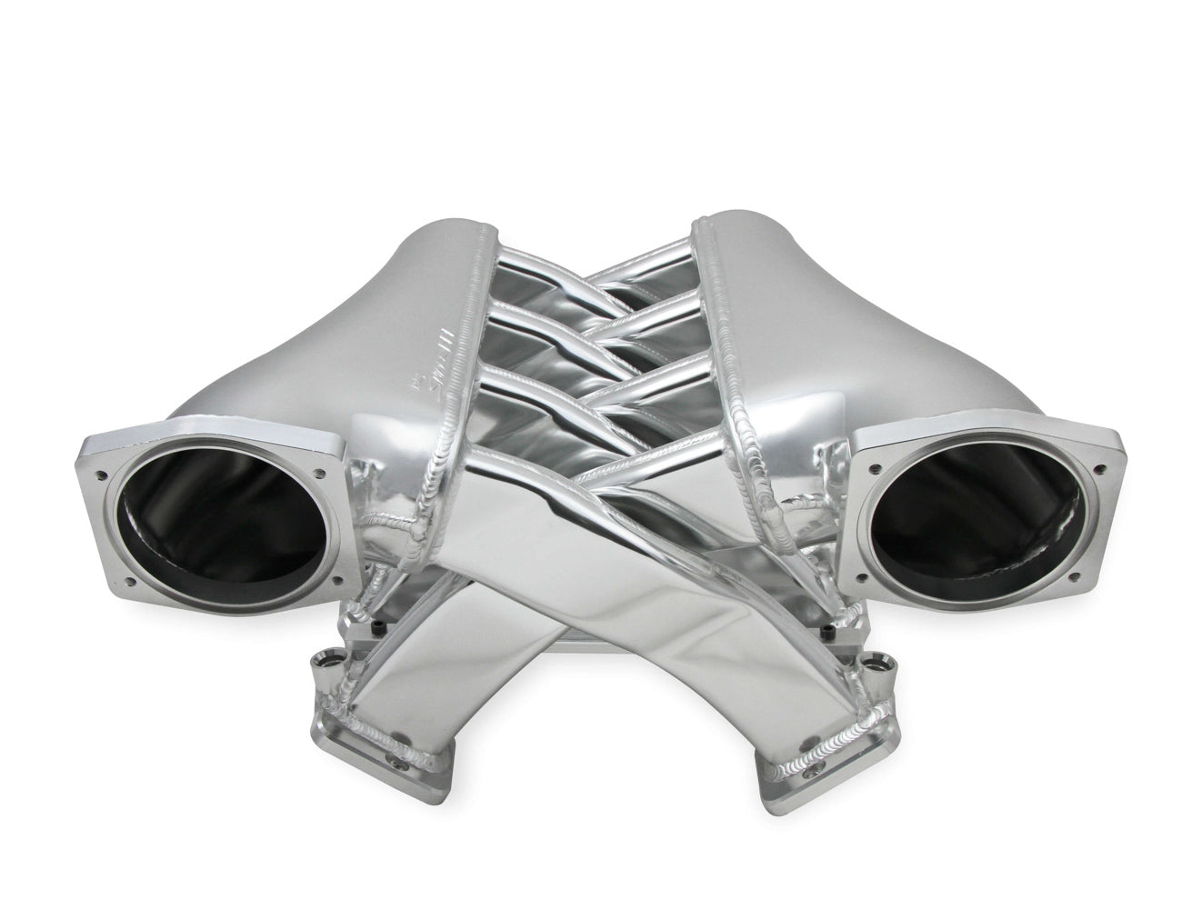 Holley 822241 Sniper EFI Dual Plenum Intake Manifold for GM LS3 and L92 Engines with 102mm Throttle Body Flange and Fuel Rails Included