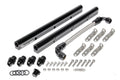 Holley 850001 EFI Fuel Rail Kit for GM LS1, LS2, LS6 Manifolds with 8 AN Female O-Ring Inlets and Outlets, Aluminum Black Anodized