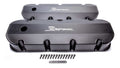 Holley 890004B Sniper Fabricated Valve Covers for Big Block Chevy, Tall, Black Anodized Aluminum
