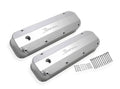 Holley 890007 Sniper Fabricated Valve Covers for Ford Big Block 429/460 Tall with Baffled Design and Breather Holes