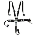 Hooker Harness 53100 5-Point Latch and Link Harness with Ratchet Adjustment, Black, SFI 16.1 Certified