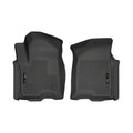 Husky Liners 13211 WeatherBeater Front Floor Liners for Chevrolet Silverado and GMC Sierra 2019 Crew Cab Black