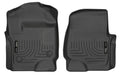 Husky Liners 13301 WeatherBeater Front Floor Liners for Ford F-250 2017 Black