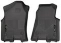 Husky Liners 13741 WeatherBeater Front Floor Liners for Dodge Ram 1500 Crew Cab, Black Textured Plastic