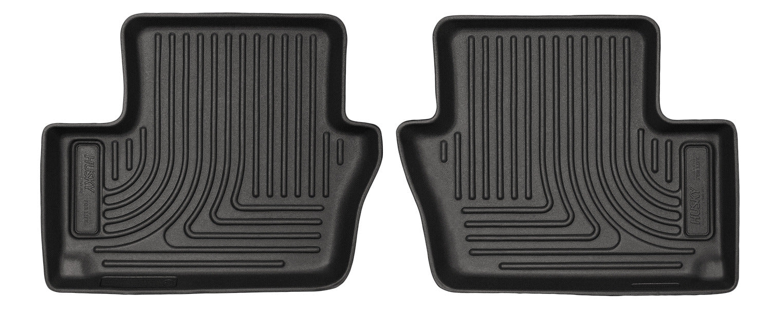 Husky Liners 14001HUL WeatherBeater Second Row Floor Liners for Dodge Caliber, Jeep Compass and Patriot