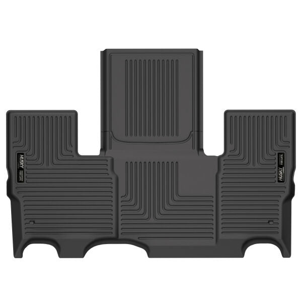 Husky Liners WeatherBeater Floor Liner for Jeep Wagoneer 2022, 3rd Row, Black Textured Plastic