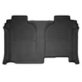 Husky Liners 14221 WeatherBeater Second Row Floor Liner for GM Fullsize Trucks, Crew Cab, Black Textured Plastic