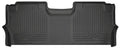 Husky Liners 14401 WeatherBeater Rear Floor Liner for Ford F-250 Crew Cab, Black Textured Plastic