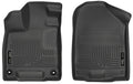 Husky Liners HSK18411 WeatherBeater Front Floor Liners for Honda Pilot 2016-2024, Black Textured Plastic Pair