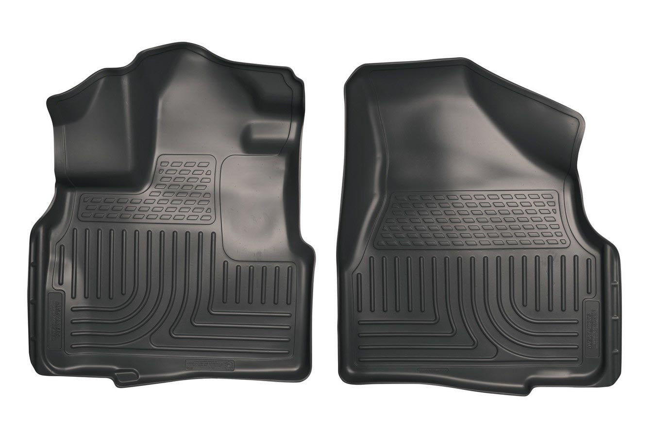 Husky Liners 18881 WeatherBeater Front Floor Liners for Honda Odyssey 2011-2016, Black Textured Plastic