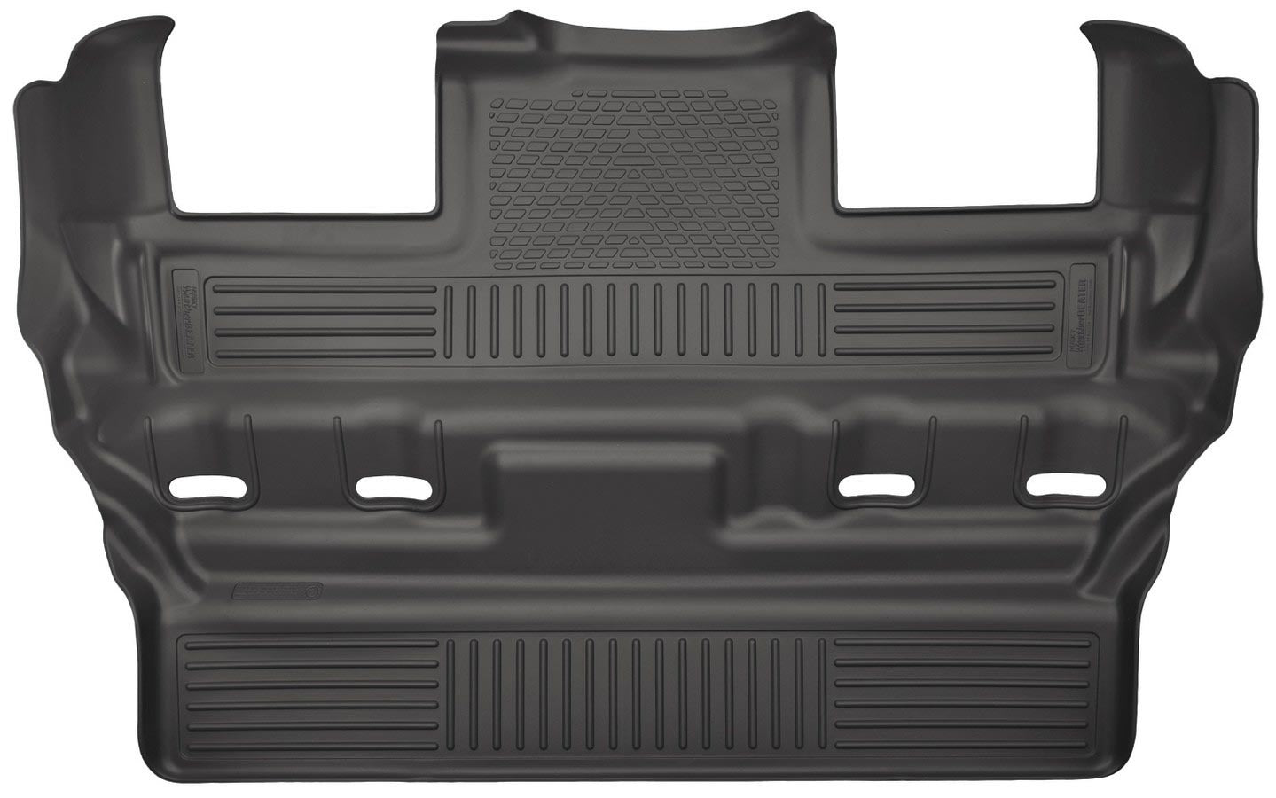 Husky Liners 19301 WeatherBeater 3rd Row Floor Liner for GM Fullsize SUVs, Black Textured Plastic