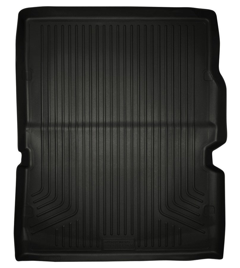 Husky Liners 20421 WeatherBeater Cargo Liner for Dodge Durango 2011-2014, Under Second and Third Row, Black, Textured Plastic