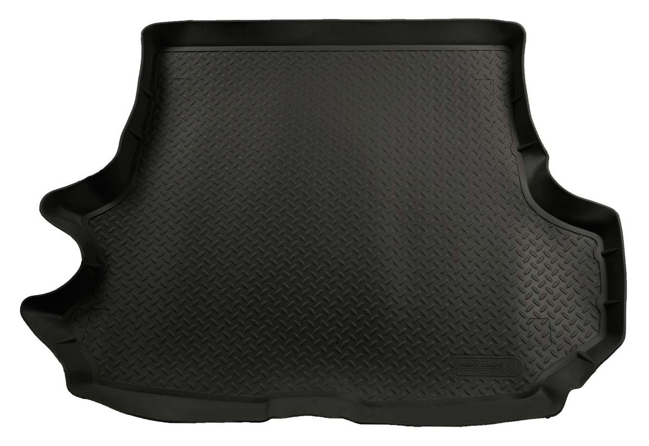 Husky Liners 20601 Rear Cargo Liner for Jeep Grand Cherokee 1999-2004, Classic Style, Black Textured Plastic