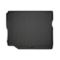 Husky Liners Cargo Liner for Jeep Wrangler JL 2018-2023, Behind 2nd Row, WeatherBeater Series, Black Textured Plastic