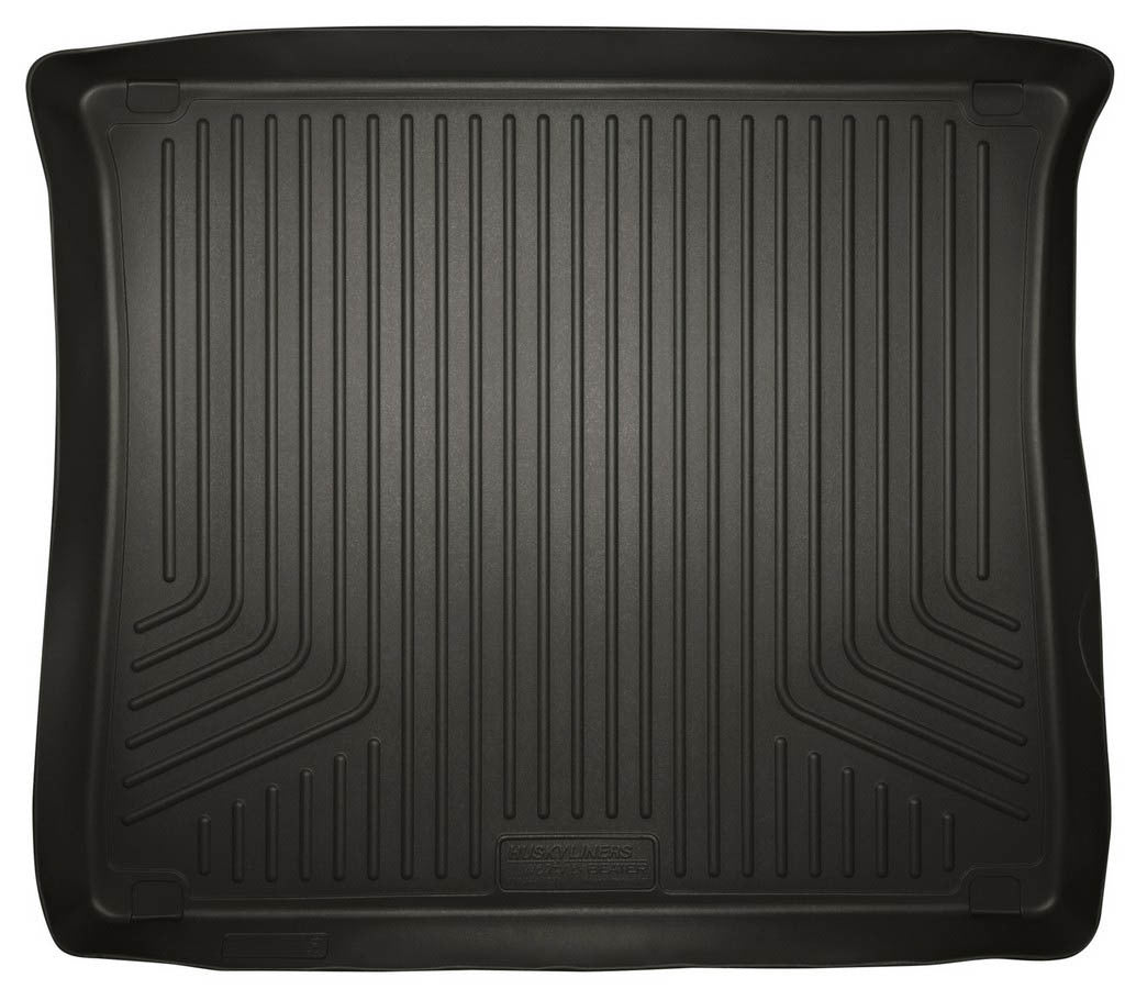 Husky Liners 21131 WeatherBeater Rear Cargo Liner for Chevrolet Equinox and GMC Terrain, 2010-2014, Black Textured Plastic
