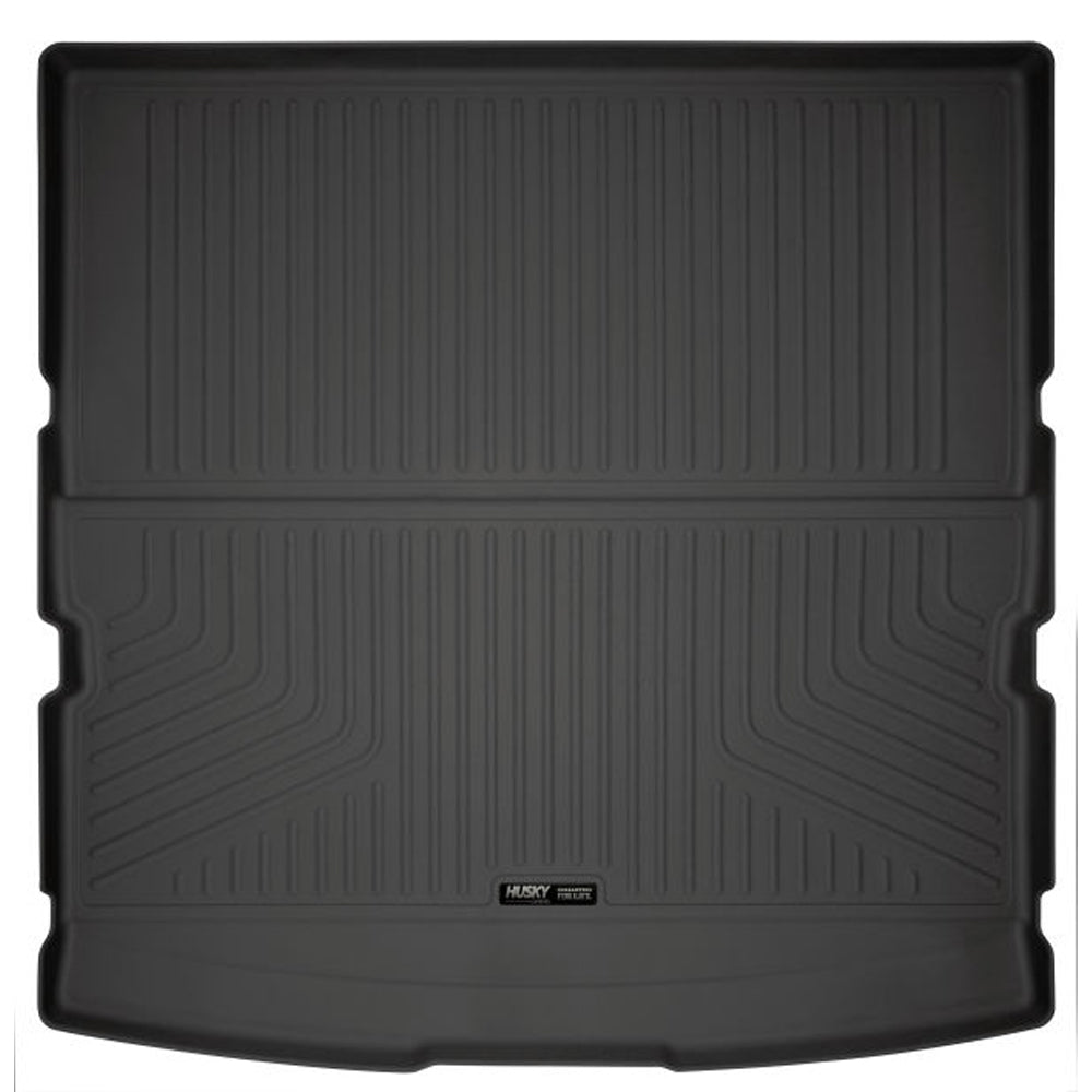 Husky Liners 23431 WeatherBeater Cargo Liner for Ford Fullsize SUVs, Behind Second Row, Black Textured Plastic
