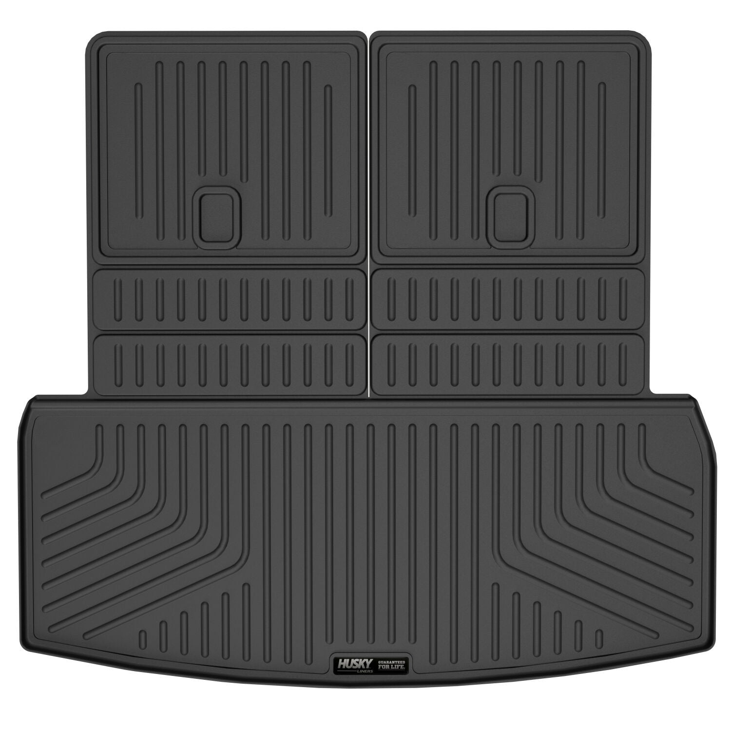 Husky Liners 23701 WeatherBeater Series Cargo Liner for Lincoln Aviator 2020-2023, Black Textured Plastic Behind Second Row