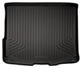 Husky Liners Cargo Liner for Ford Compact SUVs 2013-2019 Behind Second Row Black Textured Plastic