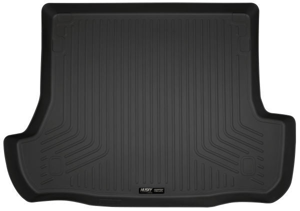 Husky Liners 25741 WeatherBeater Cargo Liner for Toyota Midsize SUVs, Behind 3rd Row, Black Textured Plastic