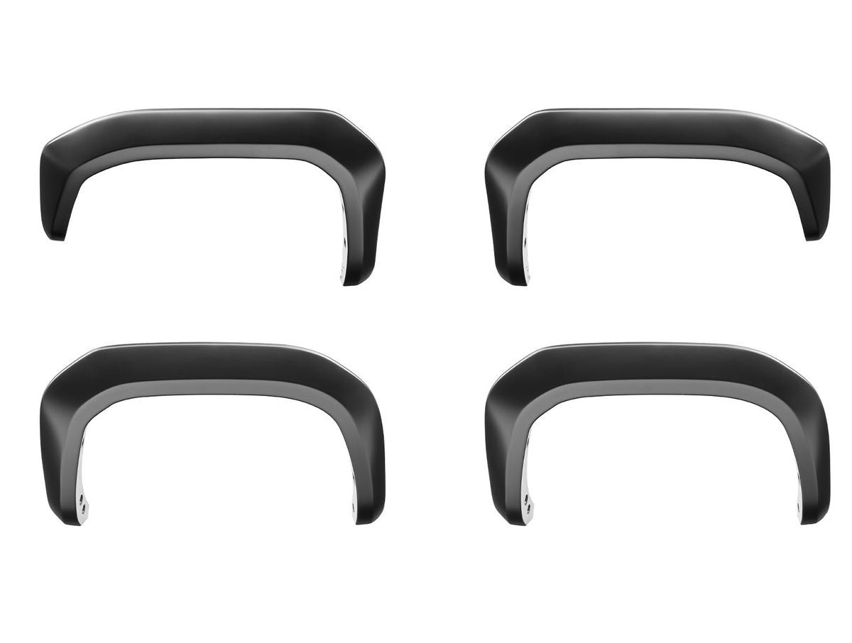 Husky Liners 2804994 Extend-A-Fender Front and Rear Fender Flares for GM Fullsize Trucks, 2.5 Inch Width, Black Plastic