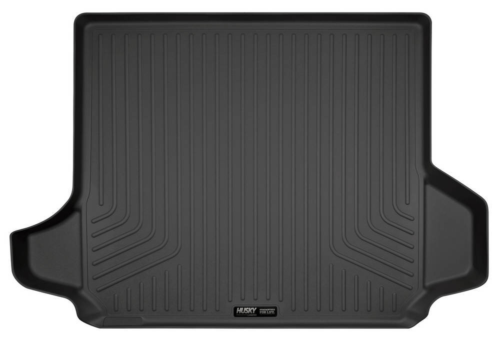 Husky Liners 28131 WeatherBeater Cargo Liner for GM Midsize Crossovers, Behind Second Row, Black Textured Plastic