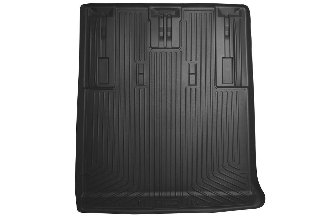Husky Liners 28271 WeatherBeater Cargo Liner for Chevrolet Suburban 2007-2014, Black Plastic, Under Second Row