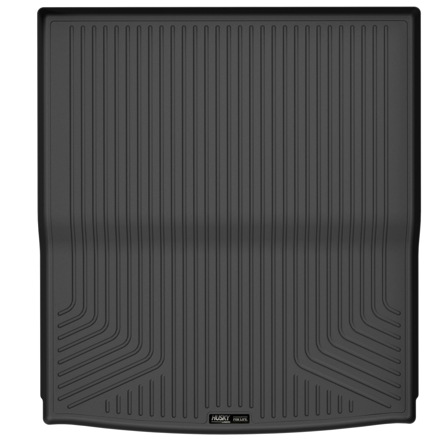 Husky Liners 28291 WeatherBeater Series Cargo Liner for GM Fullsize SUVs 2021-2024, Black Textured Plastic Behind Second Row