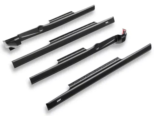 HUSKY LINERS Trail Armor Rocker Panel Guard for Ford Fullsize Trucks 1999-2016, Black Plastic Stick-On Kit