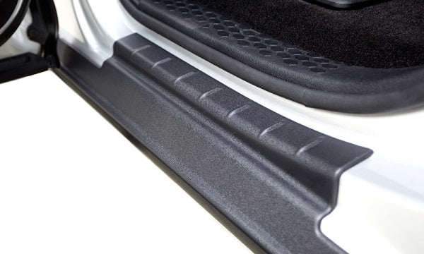 Husky Liners Trail Armor Rocker Panel Guard for Ford Fullsize Trucks 2009-2014, Black Plastic Stick-On Pair