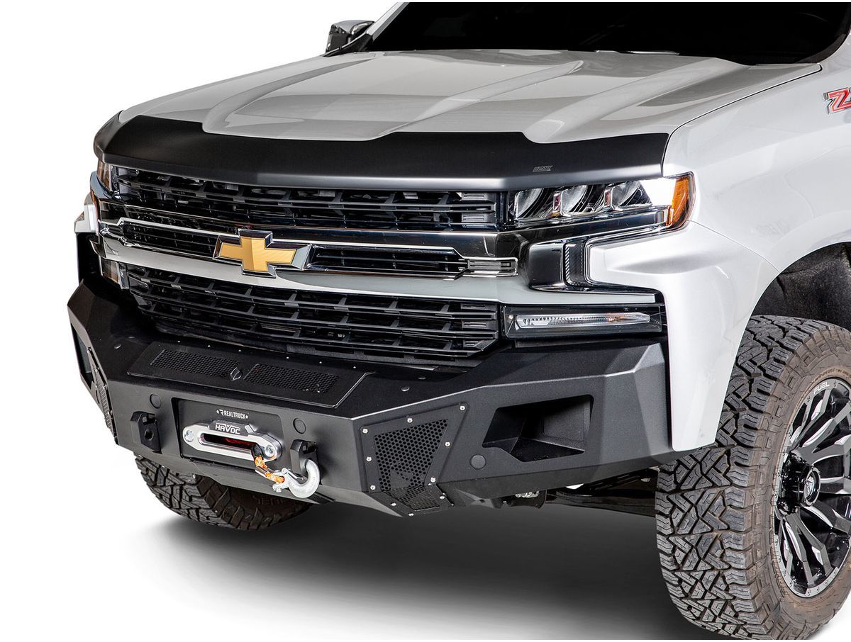 Husky Liners Aeroskin Low Profile Matte Black Bug Deflector for GM Fullsize Trucks 2019-2025