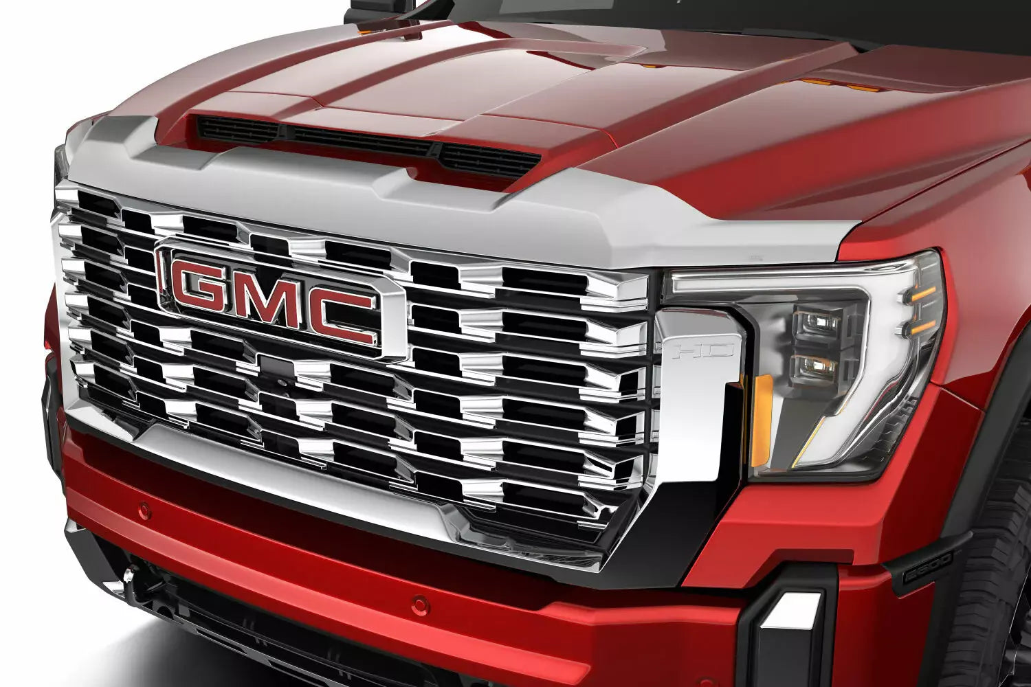 Husky Liners HSK2892001 Low Profile Aeroskin Chrome Bug Deflector for Ford Fullsize Trucks 2009-2014