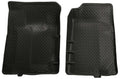 Husky Liners 31101 Front Floor Liner for Chevrolet Fullsize SUVs and Trucks, Black Textured Plastic