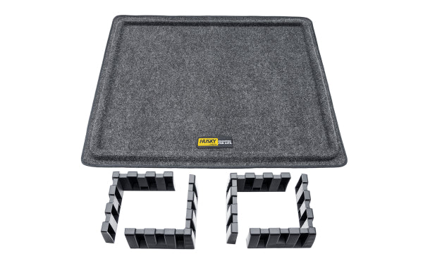 Husky Liners Universal Cargo Logic 30 Inch by 36 Inch Plastic Cargo Containment Set of 4 in Charcoal