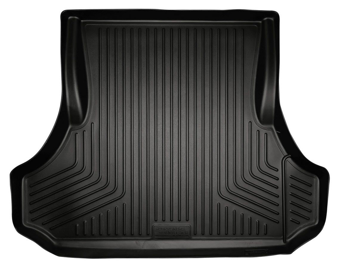 Husky Liners 40031 WeatherBeater Cargo Liner for Dodge Charger 2011-2015, Black Textured Plastic Trunk Mat