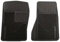 Husky Liners 51071 Heavy Duty Front Floor Mats in Black Rubber with Textured Surface