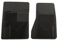 Husky Liners 51121 Heavy Duty Front Floor Mats in Black Rubber