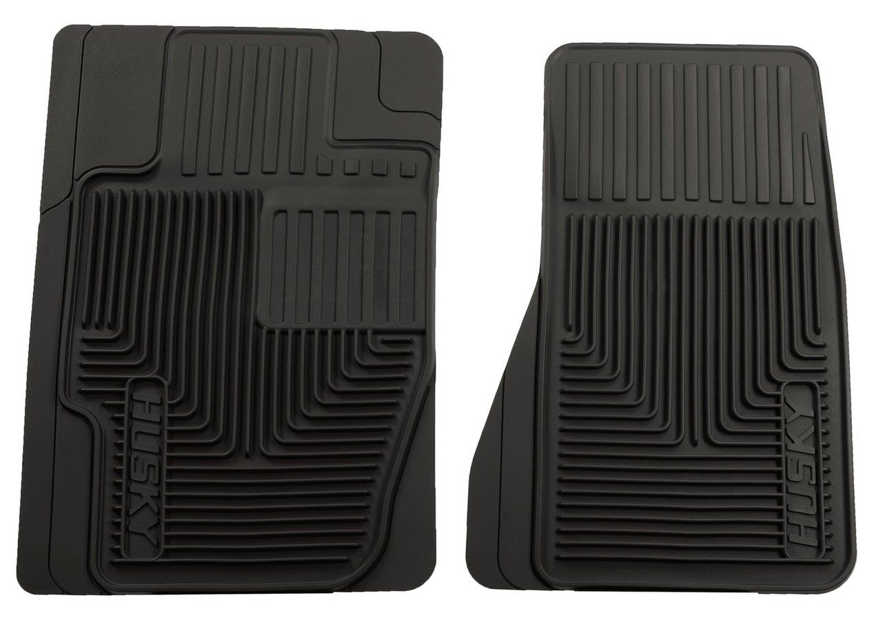 Husky Liners 51121 Heavy Duty Front Floor Mats in Black Rubber