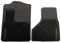 Husky Liners Heavy Duty Floor Mat for Ford Fullsize Trucks 2008-2010 Black Textured Rubber Pair Part 51201