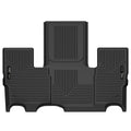 Husky Liners X-Act Contour Floor Liner for Third Row Jeep Wagoneer 2022 Black Textured Plastic