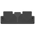 Husky Liners X-Act Contour Floor Liners for Tesla Model Y 2020-2023, Second Row, Black Textured Plastic