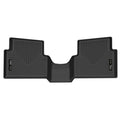 Husky Liners Ford X-Act Contour Floor Liners for Second Row, Black Textured Plastic