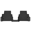Husky Liners HSK51781 X-ACT Contour Floor Liners for Second Row, Black Textured Plastic Fit Jeep Grand Cherokee L 2021-2024
