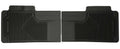 Husky Liners 52011 Heavy Duty Black Rubber Floor Mats for Second Row