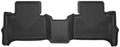 Husky Liners GM X-Act Contour Floor Rear Mat for Midsize Trucks, 2015-2016, Black Textured Plastic